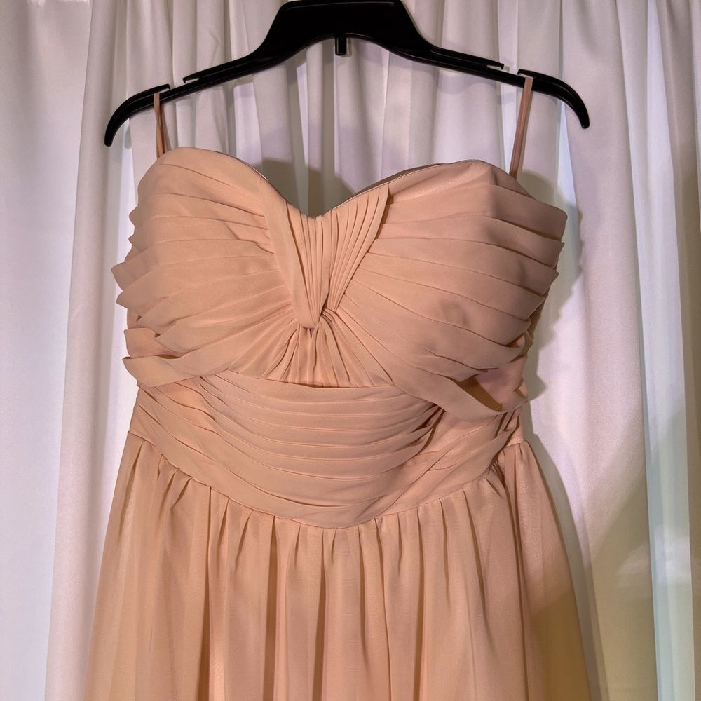 Peach Bridesmaid Dress